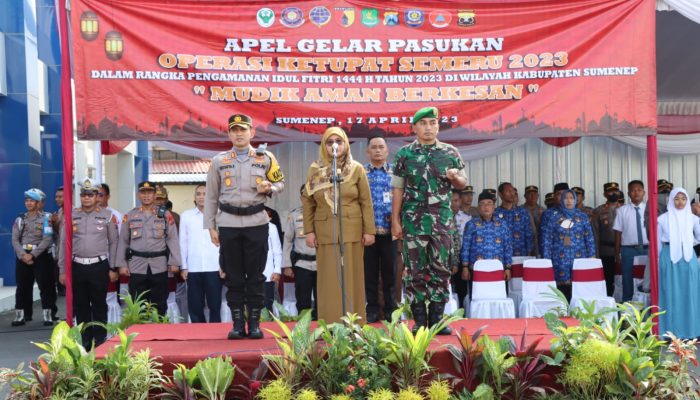 Polres Sumenep Pimpin Apel Pasukan Operasi Semeru 2023