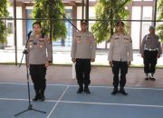 100 Personel BKO Polres Sumenep Bantu Pengamanan Pilkades Serentak Bangkalan