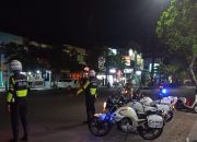 Sat Lantas Polres Jembrana, Laksanakan Pengawasan Keamanan Malam Hari