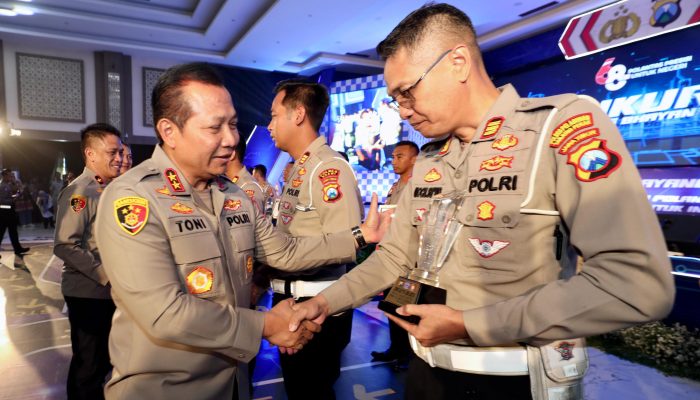 Satlantas Polres Tanjung Perak Raih Juara I Lomba Olah TKP Tingkat Polda Jatim