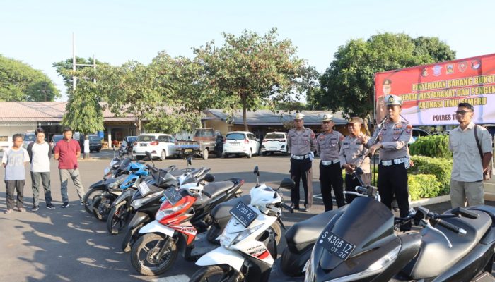 Baru Diluncurkan oleh Polda Jatim Aplikasi ILMU Semeru Telah Temukan 38 Unit Motor yang Dilaporkan Hilang