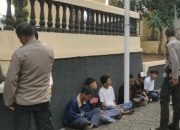 Belasan Pelajar yang Terlibat Tauran Akhirnya di Amankan Polsek Cilaku Polres Cianjur