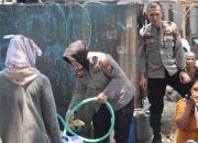 Sambut HUT Humas Polri ke – 72 Bidhumas Polda Jatim dan Jajaran Salurkan 624 Ribu Liter Air Bersih untuk Warga