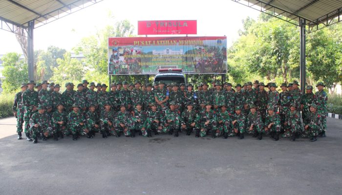 Puslatmar Kodiklatal Laksanakan Penanggulangan Bencana di Pesisir