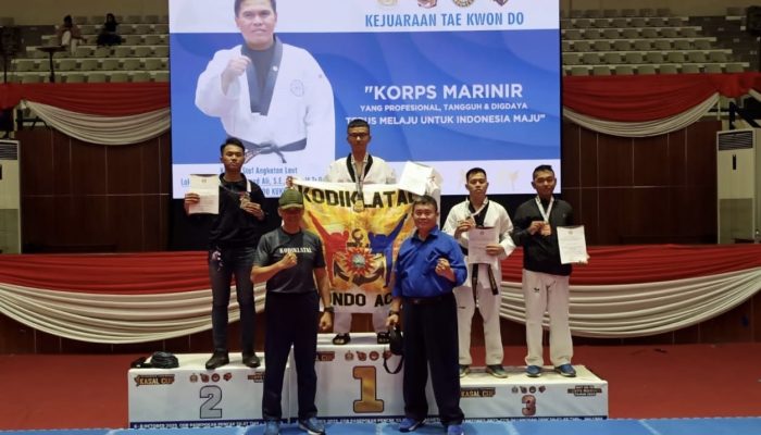 Hebat… Kodiklatal Raih 9 Medali Kejuaraan Taekwondo Kasal Cup 2023