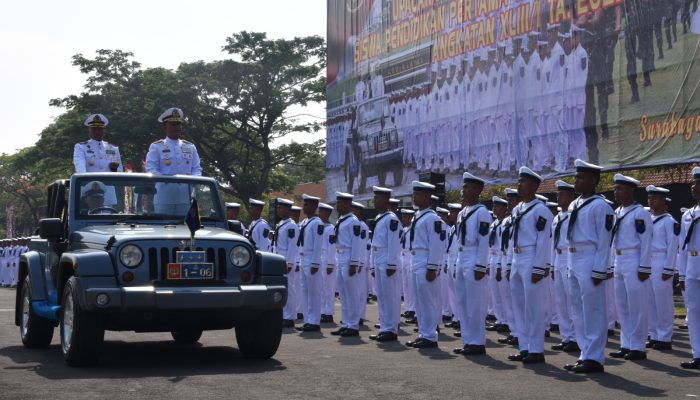 Pelantikan dan Penyumpahan Siswa Dikmata TNI AL Angkatan 43/1 Buat Keluarga Bangga