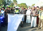 Meriah, Jalan-Jalan Santri PCNU Sumenep Diikuti Puluhan Ribu Peserta