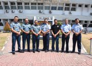 Kodiklatal Terima Kunjungan TNI AU Dalam Rangka Studi Banding