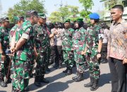 Danrem 084/Bhaskara Jaya Pimpin Apel Gelar Pasukan Pengamanan VVIP