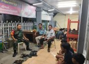 Babinsa Ajak Tokoh Masyarakat dan Pemuda Bersama Wujudkan Kamtibmas di Wilayah