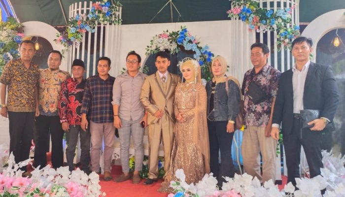 AWDI DPC Sumenep Ucapkan Happy Wedding Muchlas & Nabila