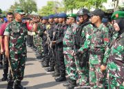 Apel Gelar Pasukan Pengamanan VVIP, Menjelang Kedatangan RI 3 dan RI 4 di Surabaya