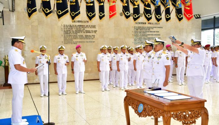 Dankodiklatal Hadiri Sertijab Wakasal Laksdya TNI Erwin S. Aldedharma