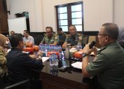 TNI AD Audiensi Bersama Pemerintah Kota Bahas Penurunan Angka Stunting
