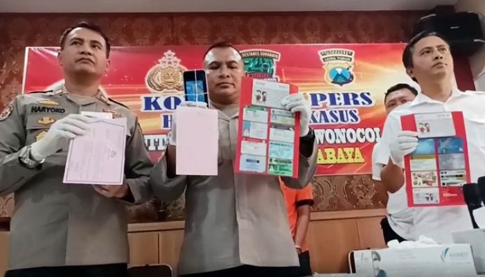 Unit Reskrim Polsek Wonocolo Tangkap Pelaku Curanmor