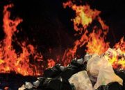 Warga Gelugur Dan Torbang Mengeluhkan Asap Pembakaran Sampah Di TPA BATUAN