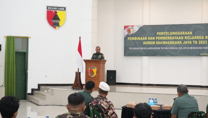 Korem 084/BJ Gelar Kegiatan Pembinaan dan Pemberdayaan KBT