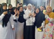 Elok Cahyani Hadir ditengah Pengajian Miftahul Amin Jalin Silaturahmi