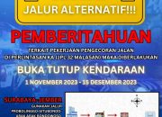 Siapkan Rute Alternatif Antisipasi Kepadatan Arus Akibat Pelebaran Jalan Perlintasan Rel KA Malasan