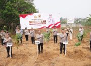 SSDM Polri Gelar Bakti Sosial, Bakti Kesehatan dan Bangun Sekolah SMA Taruna Bhayangkara di Gunung Sindur