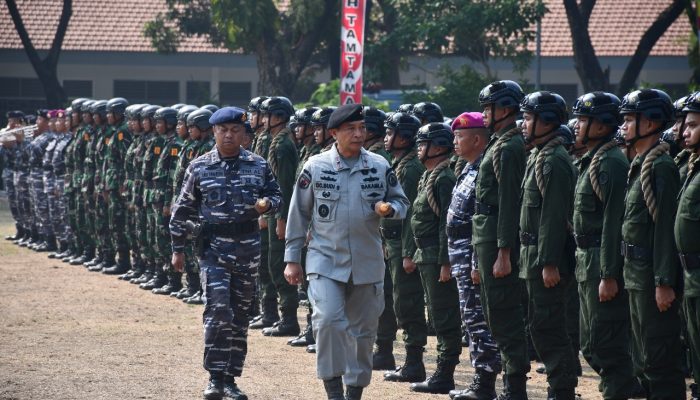 Dipercaya Bakamla RI, Kodiklatal Latih Personel PPPK Dalam Pelatihan Coast Guard Basic Training