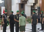 Dandim 0830/Surabaya Utara hadiri Acara Sertijab Danrem 084/Bhaskara Jaya dan PJU Jajaran Kodam V/Brawijaya