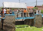 Hadapi Musim Penghujan, Kapolres Probolinggo Kota bersama BPBD Cek Kesiapan EWS di 5 Titik Dam