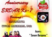 Anniversary ERDAN Ke – 7 Bagi-Bagi Kupon Undian Gratis, Dan bertabur Doorprize