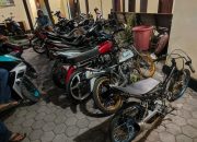 Polres Ponorogo Amankan 238 Unit Kendaraan Bermotor Operasi Balap Liar