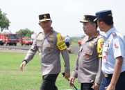 Kapolda Jatim Sambut Kedatangan Menko PMK dan Kapolri Gencarkan Penanaman 10 Juta Pohon