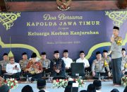 Kapolda Jatim Gelar Doa Bersama Dengan Keluarga Korban Kanjuruhan