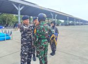 Kodikmar Kodiklatal Berhasil Latih Taruna AAL Korps Marinir Terjun Para Dasar