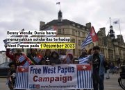 PRESIDEN BENNY WENDA, MENYERUKAN SOLIDARITAS DUNIA INTERNASIONAL UNTUK PAPUA