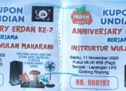 Yuk Ramaikan Anniversary Erdan Ke 7 Bersama Instruktur Wulan Maharani Senam! Tubuh Sehat dan Dapat Doorprize