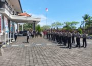 Kapolsek Melaya Dampingi Wakapolres Jembrana Pengawasan Kegiatan Siswa Latja SPN Polda Bali