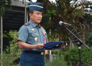 Perhatian Dankodikdukum Kodiklatal Saat Pimpin Upacara Bendera Hari Senin