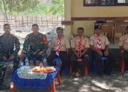 Satgas Yonkav 6/Naga Karimata Hadir Ke SMP Satap