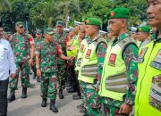 Apel Gelar Pengamanan VVIP Sambut Kunjungan Kerja Presiden RI ke Wilayah Kabupaten Gresik