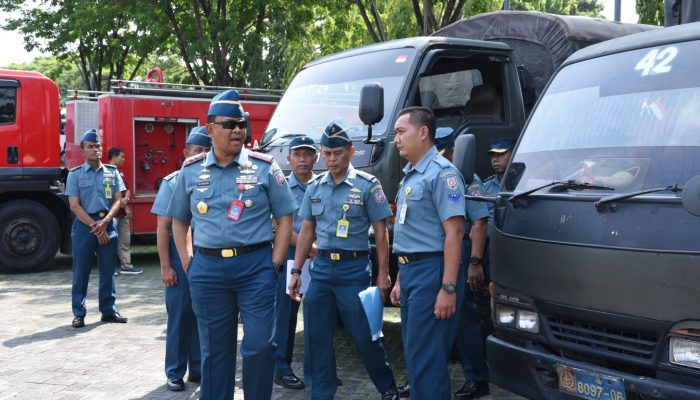 Tinjau Kelengkapan dan Kesiapan Randis TNI AL, Wadan Kodiklatal Laksanakan Pengecekan