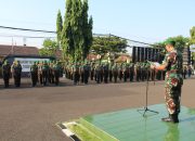Mendadak Dandim Surabaya Utara Pimpin Apel Luar Biasa