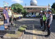 Persiapan Pengamanan Nataru  Kapolres Jembrana Pimpin Apel Gelar Pasukan Operasi Lilin Agung 2023
