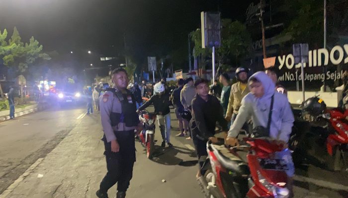 Polres Jember Amankan Puluhan Motor Diduga Balap Liar Jelang Nataru