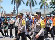 Kapolres Jembrana Sambut Kunjungan Kapolda Bali di Pelabuhan Gilimanuk