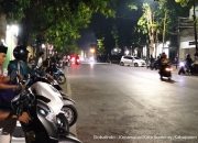Aksi Balap Motor Liar di Jalan Diponegoro Kambuh Lagi