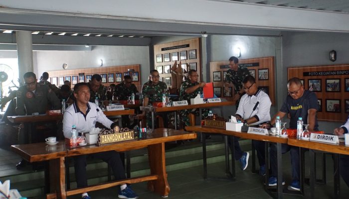 Dankodiklatal Bahas Pembaruan Alins Alongins Untuk Tingkatkan SDM TNI AL