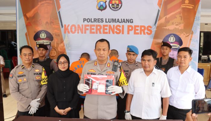 Polres Lumajang Gagalkan Pengedar Narkoba Jenis Sabu 50,80 gram Siap Edar