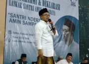 Gus Salam Deklarasikan Laskar Santri AMIN Kota Surabaya