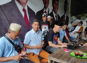 Ahmad Dhani Prasetyo Calon DPR RI Sambang Ke Posko Relawan Pendowo Surabaya