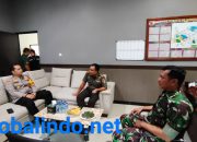 Jalin Silaturahmi Kapolres Baru Berkunjung Ke Kodim 0827