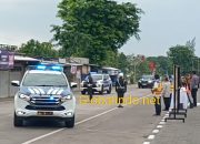 Polres Sragen Kerahkan 460 Personel , Untuk Amankan Kunjungan Presiden Joko Widodo di Sumberlawang